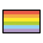 Rainbow Flag SVG Icon